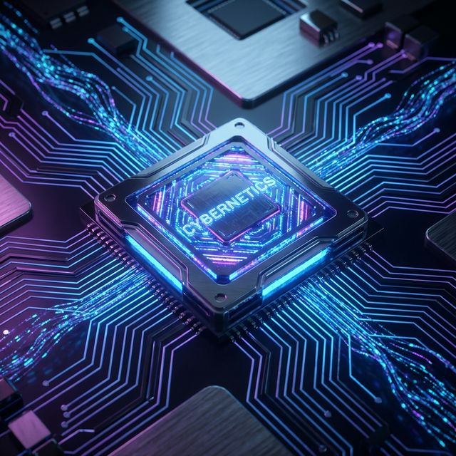 Futuristic Tech Setup